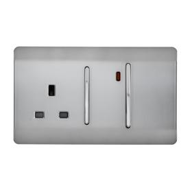 Cooker Control Panel Wiring Accessories Trendi Decorative Screwless